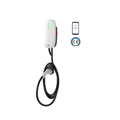 comprar Control WiFi Cargador para vehículos eléctricos en el hogar reduce el desperdicio de energía en un 30% con un diseño compacto de 7kW 32Amp fabricación en línea
