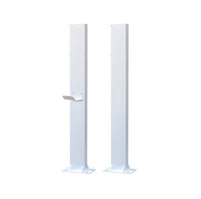 comprar Coluna de carregador de veículos eléctricos AC montada no solo Partes de carregador de veículos eléctricos de aço de alta qualidade fabricação em linha