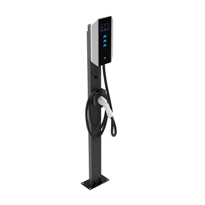 주문 7kW/11kW/22kW 스마트 EV 벽 충전기 Type 2 플러그 RFID 카드 접근 모바일 앱 IP65 보호 등급 online manufacture