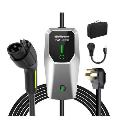مستوى 1 32Amp شاحن الطوارئ للسيارات الكهربائية شاحن محمول للسيارات الكهربائية