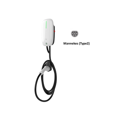 شاحن حائط 7 كيلوواط أسرع شاحن منزلي OEM ODM ABS + PC Type2 Connector