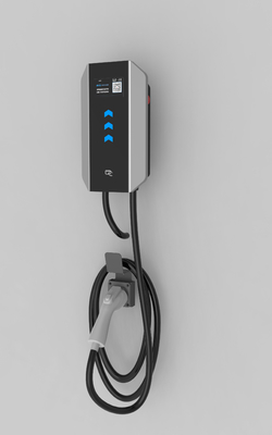 EV Charging Point with Type 2 Plug | 3-in-1 RFID + App + LCD Screen | OCPP Ready